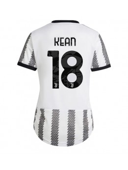Juventus Moise Kean #18 Heimtrikot für Frauen 2022-23 Kurzarm